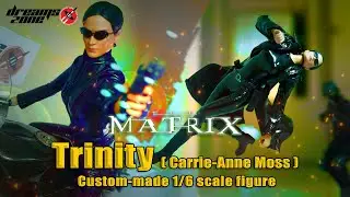 Trinity The Matrix 1/6 Scale Figure trailer [Custom made]