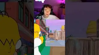 DAS ERSTE SIMPSONS SEASON GAMEPLAY 🤫 #fortnite #shorts