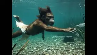 Primitive Man Stung by Bees and Catches Fish for Survival | AI Prehistoric Life