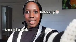  يوم فتسمانيا 🇦🇺 🏝️| احتفال يوم ميلادي الثلاثين 🎂 | اير بي إن بي عالجبل | فلوق هاديء لحالي 🧘🏿‍♀️🌱✨