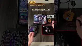 M10 Native mobile game keyboard and mouse converter #gamwing #controller#m10