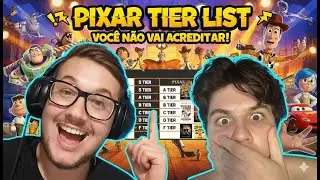 TIER LIST PIXAR: Do Lixo ao Luxo (Rankeamos Tudo!)