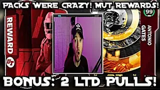 *HUGE* PACKS WERE ON FIRE! MUT REWARDS, WEEKLY FANTASY PACKS AND MORE! *LTD PULL* NEW UL! MADDEN 22