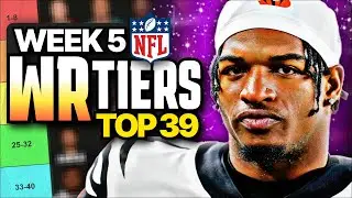 Week 5 Fantasy Football WR Rankings (Top 39)