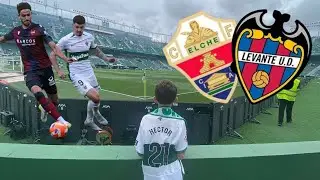 Que guapo el ambiente y que mal lo vivido, tan cerca en el Elche cf & Levante