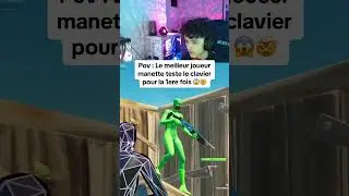 Le meilleur manette teste le clavier souris sur Fortnite et voici ce qui s&rsquo;est pass&eacute; 😱 #fortnite