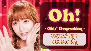 Oh! &ndash; Girls&rsquo; Generation | Center/Edge Distribution (Read the Comment SunTiffSeoYoon&rsquo;s case)
