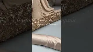 Watch Me Sew My 1st Custom Sequin Jumpsuit #madetoorder #fashion #sew #smallbusiness #fashionstyle