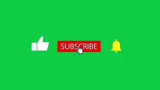 #chromakeyeffects #like #subscribe YouTube like subscribe bell icon buttons | Green screen