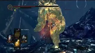 Dark Souls Remastered | Golden Crystal Golem strategy in Crystal Cave