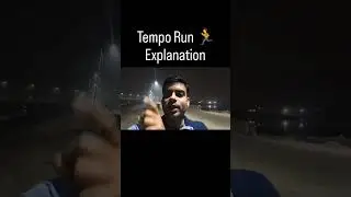 Tempo Run 🏃 Explanation #running #runner #fitnessinspiration #fit #strava #motivation #love #india