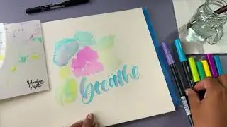 Watercolor Painting Made Easy with Tombow Dual Brush Pens | Step-by-Step Tutorial by From Carola!