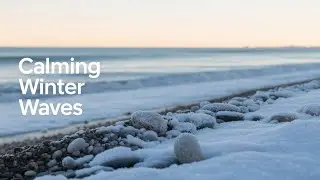 5 Minutes of Winter Beach Walk ASMR to BOOST Your Focus