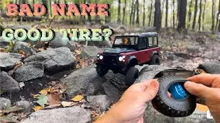 RC4wd D90 Defender Cheap Tire and Silicone insert review