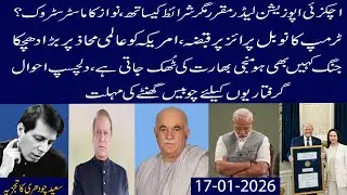 Achakzai Conditional Opposition Leader?USA Ko Almi Muhaz Pr Dhachka?Jang Kisi Ki,Chaparein India Ko?