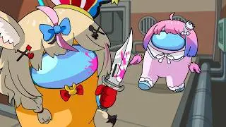 Luna witnessed Polka's crime.[Among Us][Animated Hololive/Eng sub]