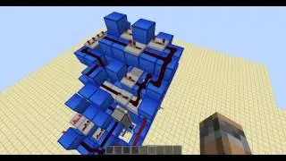 [Redstone] Minecraft 5x5 Funnel Door