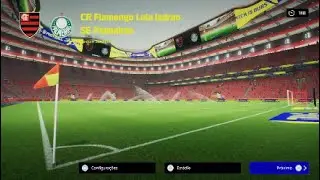 Divis&otilde;es eFootball 2026 - Flamengo 0 x 1 Palmeiras (aut&ecirc;ntico).