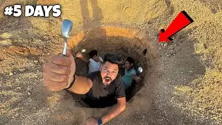 Digging A Biggest Hole With Only A Spoon
