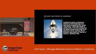 2025 Susan J. McGregor Memorial Lecture on Women's Leadership