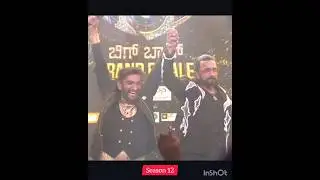 Bigg Boss 1-12 Season Winners🏆#biggbosskannada #viralshorts