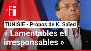 M. Marzouki : «Les déclarations de K. Saïed ont abîmé l'image de la Tunisie sur le continent» • RFI