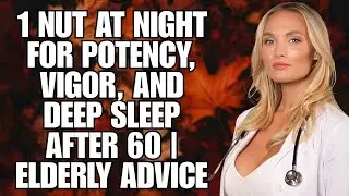 1 Nut At Night For Potency, Vigor, And Deep Sleep After 60 | Elderly Advice