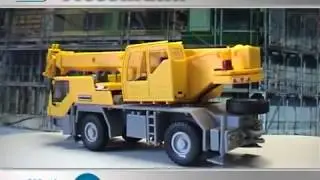 BEET MODEL TRAIN ACCESSORIES, Viessman 23025 Functional HO Road Crane