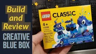 Creative Blue Bricks | Lego Classic 11006 (2020) | Build and Review