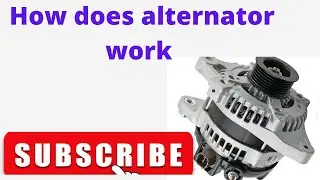 How does car alternator work in Urdu/Hindi