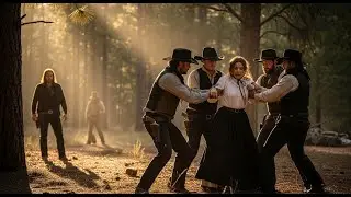 Outlaws Harassed A Lonely Teacher In The Forest—Unaware The Mountain Man Was Watching From The Trees