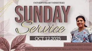 12-10-2025  Father's Heart Ministries  -  Sunday Service  (Live)
