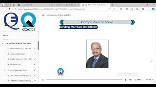 CERTIFICATE PROGRAMME IN IMPLEMENTATION OF NABH STANDARDS OF HOSPITAL (QCI) MODULE- I NABH