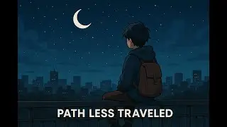 Path Less Traveled | Late Night LoFi to Think, Chill & Study | LoFi River