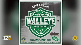 Annual Freeland Walleye Festival takes place April 25-28, 2024.