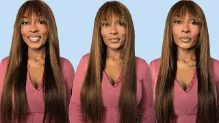 Amazon Is Selling This Perfect Human Hair Bang Wig! ft Unice Hair