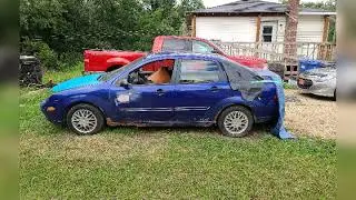 restore ford focus with spray paint