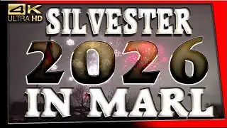 Drohnenflug an Silvester 2026 über Marl (Waldsiedlung) | 4K