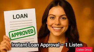 Get Approved for All Loans Instantly | 1 Listen Subliminal for Fast, Easy, Permanent Approval