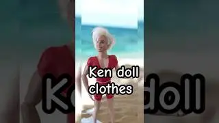 Ken&rsquo;s Crazy Balloon Outfit Transformation! 🎈💥 #Shorts #dollclothes #tutorial #diy #dollsboutique