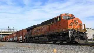 NS 92G rail train southbound in Stockbridge, Ga.