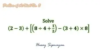 Solution to Problem of the Week No. 2 | Math Calendar 2022