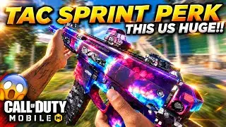 COD Mobile TACTICAL SPRINT As PERK SYSTEM !! 