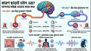 মানুষ হঠাৎ ভয় পায় কেন? | হঠাৎ ভয় লাগে কেন? | ভয় আসলে কী?