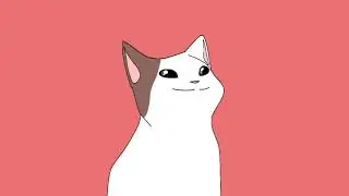 Pop cat but it gets faster (flipaclip)