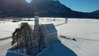 Winter wonderland Bavaria Germany | Landscape Photography in 4k | Neuschwanstein | St. Coloman