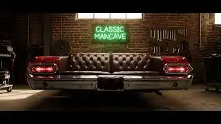 &ldquo;Turning a Classic Car Rear into a Sofa | Classic Mancave Design&rdquo;