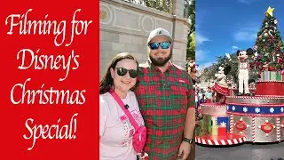 Christmas Day Parade Filming at Magic Kingdom! | Behind-the-Scenes Disney Vlog