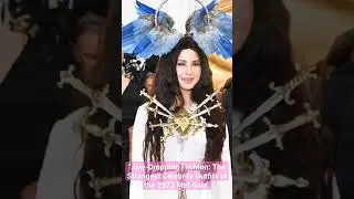 Jaw-Dropping Fashion: The Strangest Celebrity Outfits at the 2023 Met Gala#shorts #celebstyle