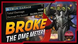 Wizard Broke The Dmg Meter: Testing New Inferno 6 Helm + Solo-Mo!